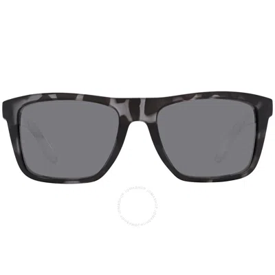 Costa Del Mar Mainsail Grey Silver Mirror Polarized Glass Square Men's Sunglasses 6s9107 910706 55 In Grey/silver Tone