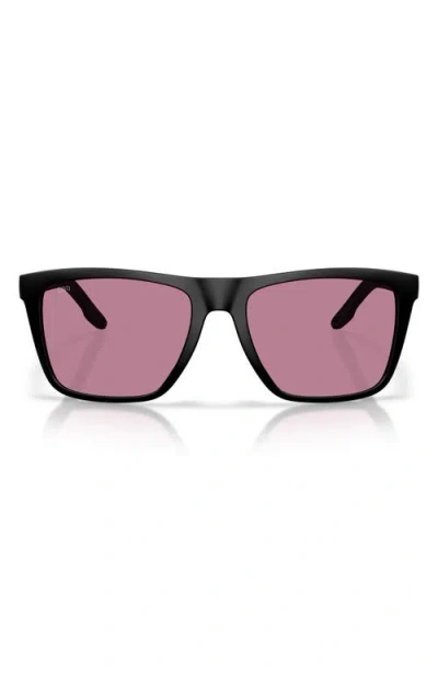 Costa Del Mar Mainsail Xl 59mm Polarized Square Sunglasses In Pink