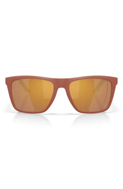Costa Del Mar Lido 57mm Polarized Square Sunglasses In Purple
