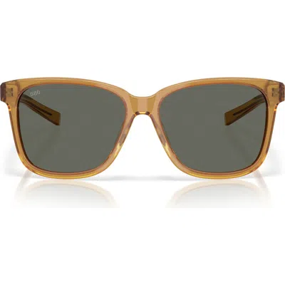 Costa Del Mar May 57mm Polarized Phantos Sunglasses In Brown