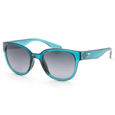 Costa Del Mar Men's 53mm Shiny Teal Crystal Sunglasses In Blue