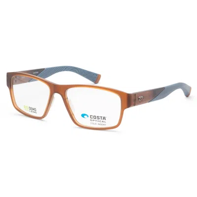 Costa Del Mar Men's 57 Mm Matte Grey And Brown Opticals In Multi