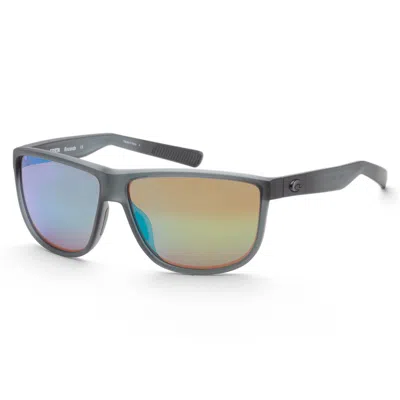 COSTA DEL MAR COSTA DEL MAR MEN'S 61MM MATTE SMOKE CRYSTAL SUNGLASSES