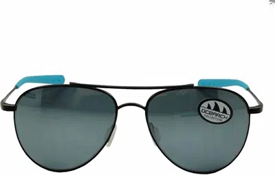 Costa Del Mar Men's Cook Sunglasses In Satin Black Ocearch/grey Silver