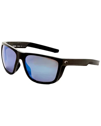 Costa Del Mar Men's Ferg 58mm Sunglasses In Black