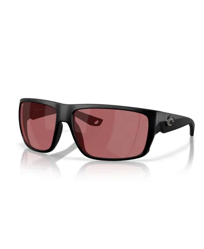 Costa Del Mar Men's Fly Line Polarized Sunglasses, 6s9129 In Black