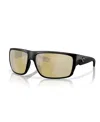 Costa Del Mar Men's Fly Line Polarized Sunglasses, 6s9129 In Matte Black