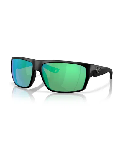 Costa Del Mar Men's Fly Line Polarized Sunglasses, 6s9129 In Matte Black