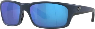 Pre-owned Costa Del Mar Men's Jose Pro Polarized Sunglasses Midnight/blue Mirror 580g 62mm