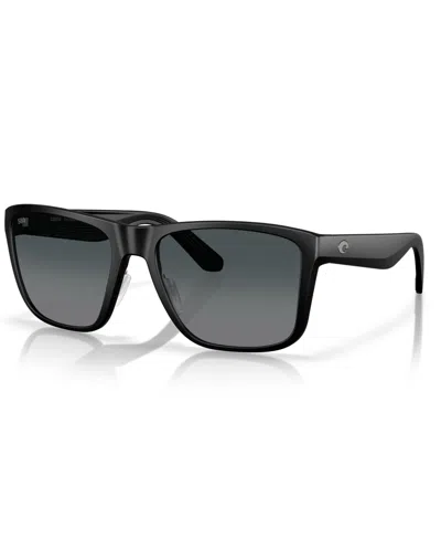 Costa Del Mar Men's Los Alijos Polarized Sunglasses, 6s9126 In Matte Black