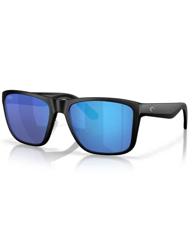 Costa Del Mar Men's Los Alijos Polarized Sunglasses, 6s9126 In Matte Black