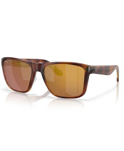 Costa Del Mar Men's Los Alijos Polarized Sunglasses, 6s9126 In Tortoise