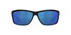 Costa Del Mar Men's Mag Bay Polarized Sunglasses In Shiny Black/grey Blue Mirrored In Multi