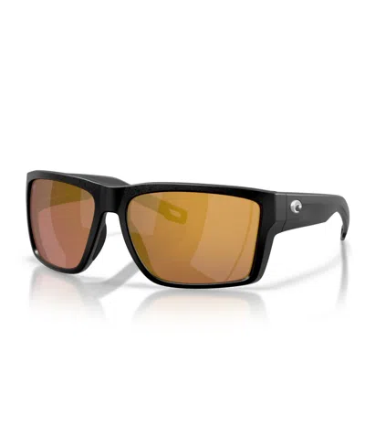 Costa Del Mar Men's Polarized Rectangle San Carlos Sunglasses 6s9138 In Neutral