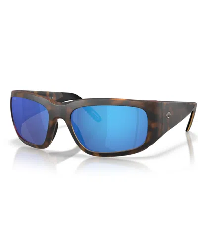 Costa Del Mar Men's Polarized Rectangle Sunglasses Bulley Bait 6s9139 In Multi