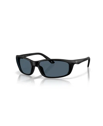 Costa Del Mar Men's Polarized Sunglasses, Brine Ii 6s9134 In Black