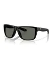 Costa Del Mar Men's Polarized Sunglasses, Broadbill Ii 6s9120 In Matte Black