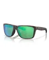 Costa Del Mar Men's Polarized Sunglasses, Broadbill Ii 6s9120 In Matte Tortoise