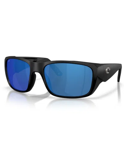 Costa Del Mar Men's Polarized Sunglasses Crudo 6s9136 In Black