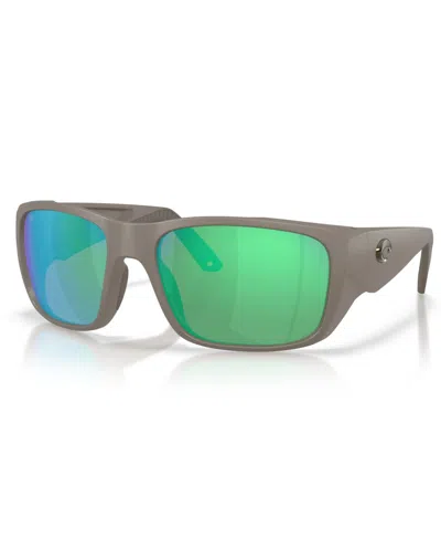 Costa Del Mar Men's Polarized Sunglasses, Crudo 6s9136 In Orange