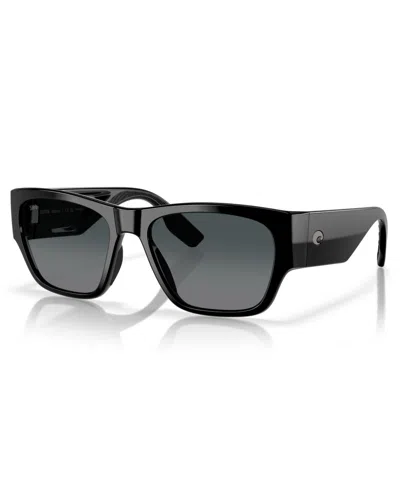 Costa Del Mar Men's Polarized Sunglasses, Suenos 6s9123 In Black