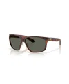 Costa Del Mar Men's Polarized Sunglasses, Trades 6s9128 In Brown