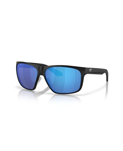 Costa Del Mar Men's Polarized Sunglasses, Trades 6s9128 In Black