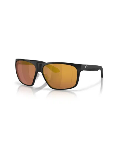 Costa Del Mar Men's Polarized Sunglasses, Trades 6s9128 In Black