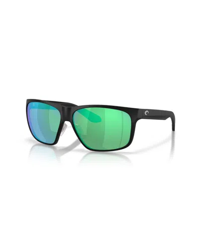 Costa Del Mar Men's Polarized Sunglasses, Trades 6s9128 In Black