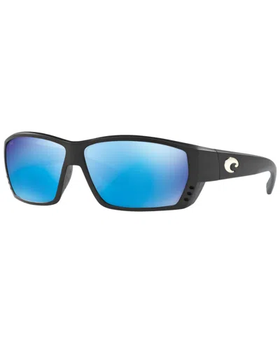 Costa Del Mar Men's Polarized Sunglasses, Tuna Alley In Black