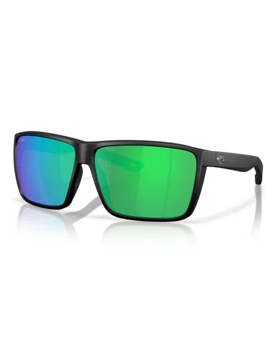 Costa Del Mar Men's Rincon Ii Polarized Sunglasses, 6s9121 In Black
