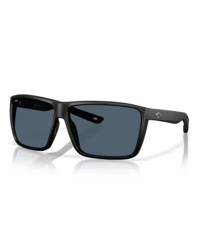 Costa Del Mar Men's Rincon Ii Polarized Sunglasses, 6s9121 In Matte Black