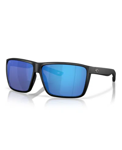 Costa Del Mar Men's Rincon Ii Polarized Sunglasses, 6s9121 In Matte Black