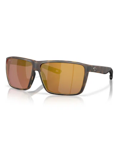 Costa Del Mar Men's Rincon Ii Polarized Sunglasses, 6s9121 In Matte Tortoise