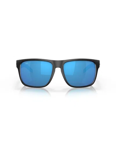 Costa Del Mar Men's Spearo Xl Polarized Sunglasses, 6s9013 In Black