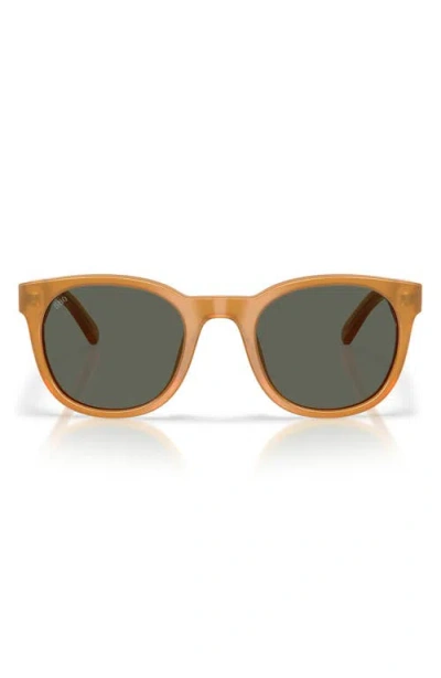 Costa Del Mar Middles 51mm Gradient Polarized Round Sunglasses In Brown