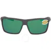 Costa Del Mar Open Box -  Rinconcito Green Mirror Polarized Polycarbonate Men's Sunglasses Ric 98 Ogm