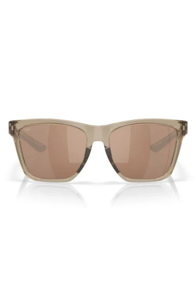Costa Del Mar Panga Ii 57mm Sunglasses In White