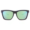 Costa Del Mar Panga Ii Green Mirror Polarized Polycarbonate Square Ladies Sunglasses 6s9122 912210 57 In Black
