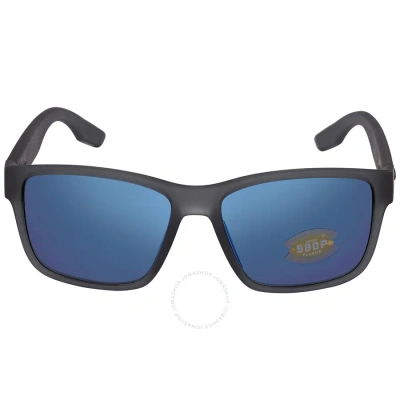 Costa Del Mar Paunch Blue Mirror Polarized Polycarbonate Men's Sunglasses 6s9049 904905 57