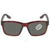 Costa Del Mar Paunch Grey Polarized Glass Square Men's Sunglasses 6s9049 904907 57 In Grey / Tortoise