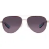 Costa Del Mar Peli Rose Gradient Polarized Glass Unisex Sunglasses 6s4002 400226 57 In Multi