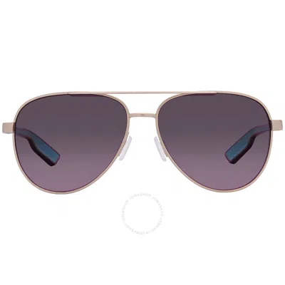 Costa Del Mar Peli Rose Gradient Polarized Glass Unisex Sunglasses 6s4002 400226 57 In Pink