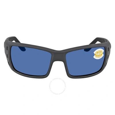 Costa Del Mar Permit Blue Mirror Polarized Polycarbonate Men's Sunglasses Pt 98 Obmp In Blue / Gray