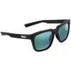 Costa Del Mar Pescador Green Mirror Polarized Glass Square Men's Sunglasses 6s9029 902902 55 In Green