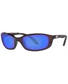 Costa Del Mar Polarized Sunglasses, Brinep In Blue