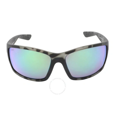Costa Del Mar Reefton Green Mirror Polarized Glass Men's Sunglasses 6s9007 900746 64