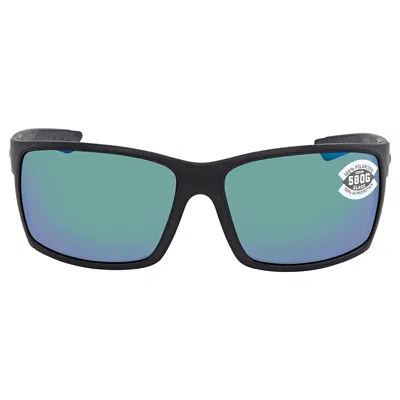Costa Del Mar Reefton Green Mirror Polarized Glass Men's Sunglasses Rft 01 Ogmglp 64