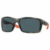 Costa Del Mar Reefton Wetlands Sunglasses In Gray 580p In Multi