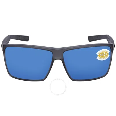 Costa Del Mar Rincon Blue Mirror Polarized Polycarbonate Men's Sunglasses Rin 156 Obmp 63